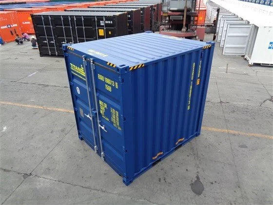Recipiente Marinho AZUL CUBO de ALTO 10 PÉS – Novo
