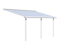 Cobertura para terraço de alumínio 546×294 cm branco