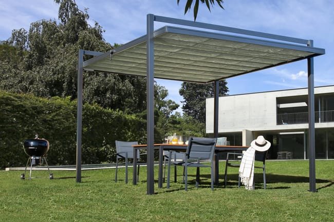 Pérgola de alumínio NATERIAL ELYSIA 3,1X3,5M