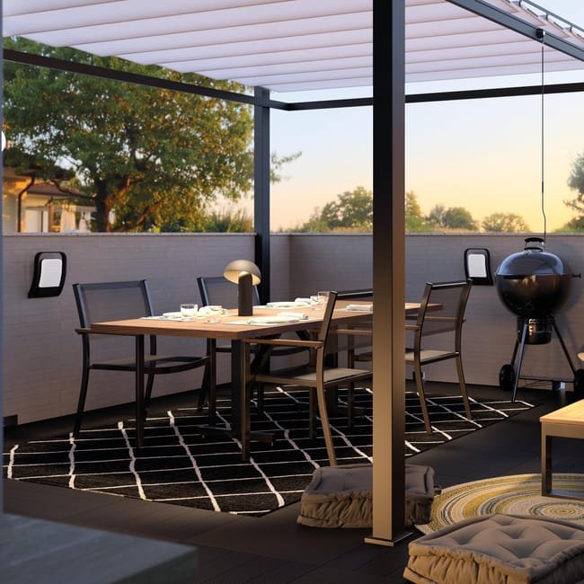Pérgola de alumínio NATERIAL ELYSIA 3,1X3,5M