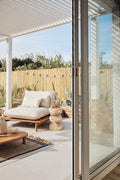 Pérgola de alumínio NATERIAL PERSEA BRANCO 3,2X3,6M