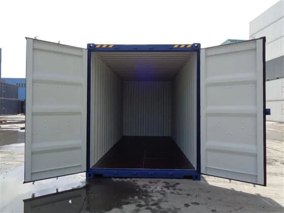Recipiente de CUBO ALTO AZUL de 20 PÉS – Novo