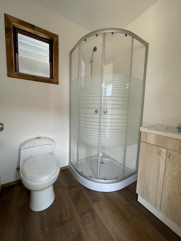 Cabana modular fumada de 18 m²