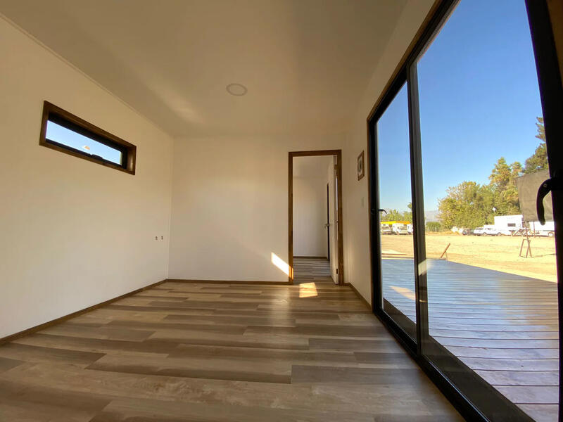 CASA de CARPINTEIRO 12X3,0MT / 2 QUARTOS