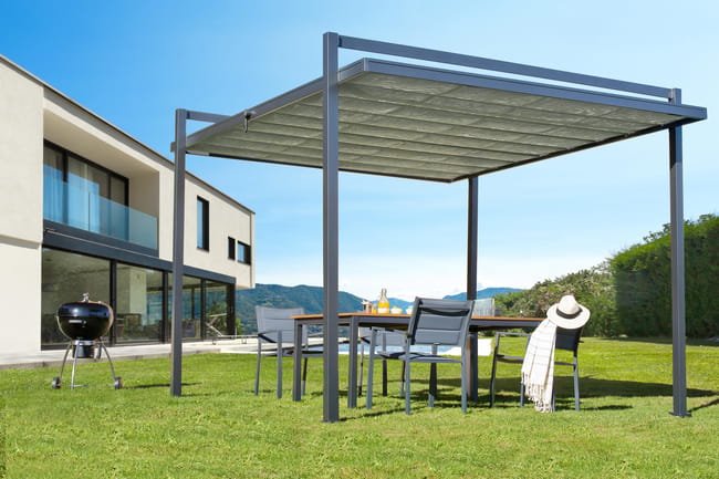 Pérgola de alumínio NATERIAL ELYSIA 3,1X3,5M