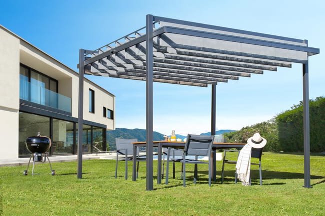 Pérgola de alumínio NATERIAL ELYSIA 3,1X3,5M
