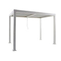 Pérgola bioclimática alumínio 3,13×1,98m branco Naterial Clima