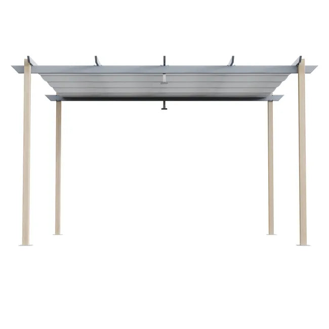 Pérgola de alumínio NATERIAL OMEGA 282X400CM