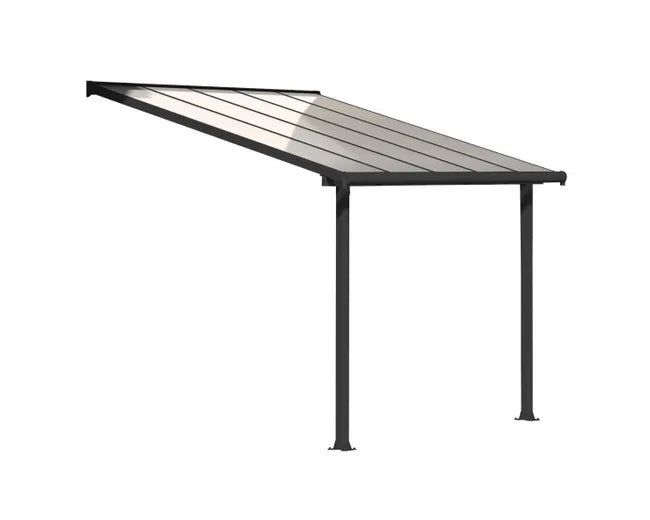 Pérgola y gazebo con cubierta de Alumínio 307cm