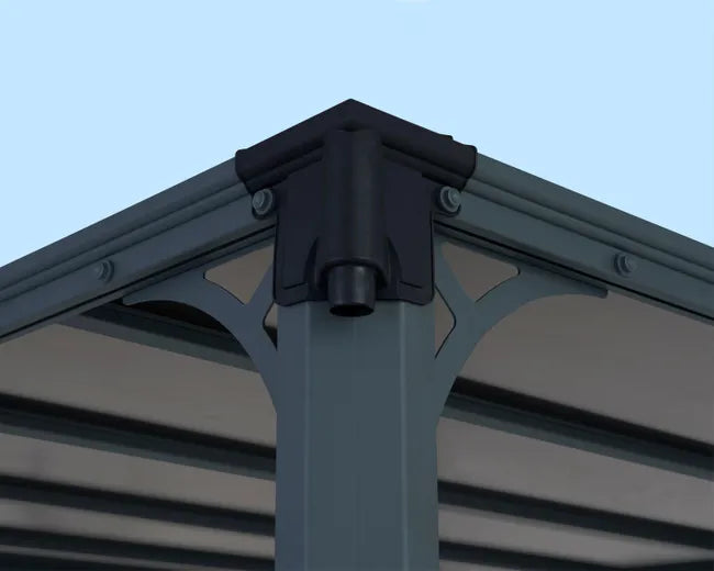 Pérgola de alumínio 426×309 cm Miçano Gazebo
