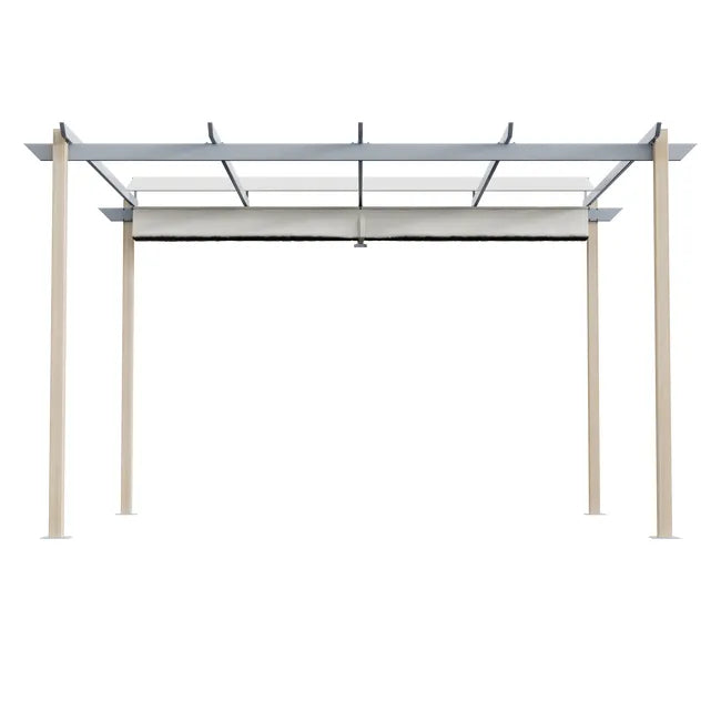 Pérgola de alumínio NATERIAL OMEGA 282X400CM