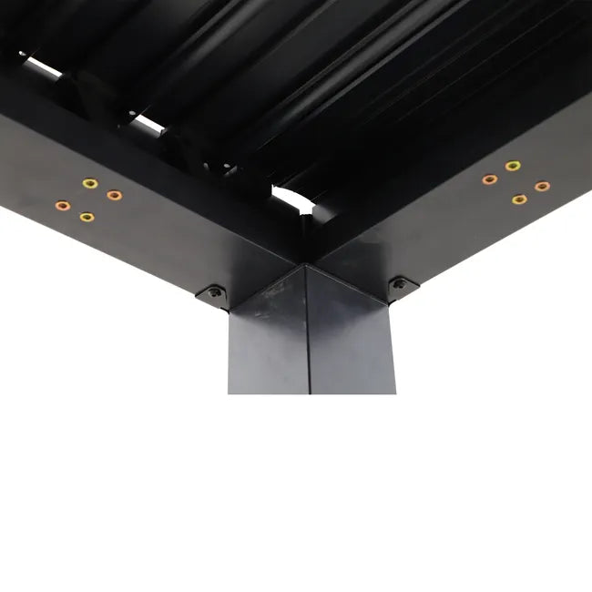 Pérgola bioclimática alumínio 3,13×1,98m antracite Naterial Clima